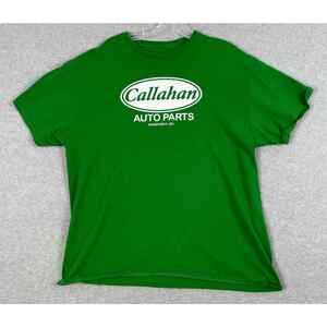 Tommy Boy Chris Farley‎ Callahan Auto Parts T Shirt Size M Green